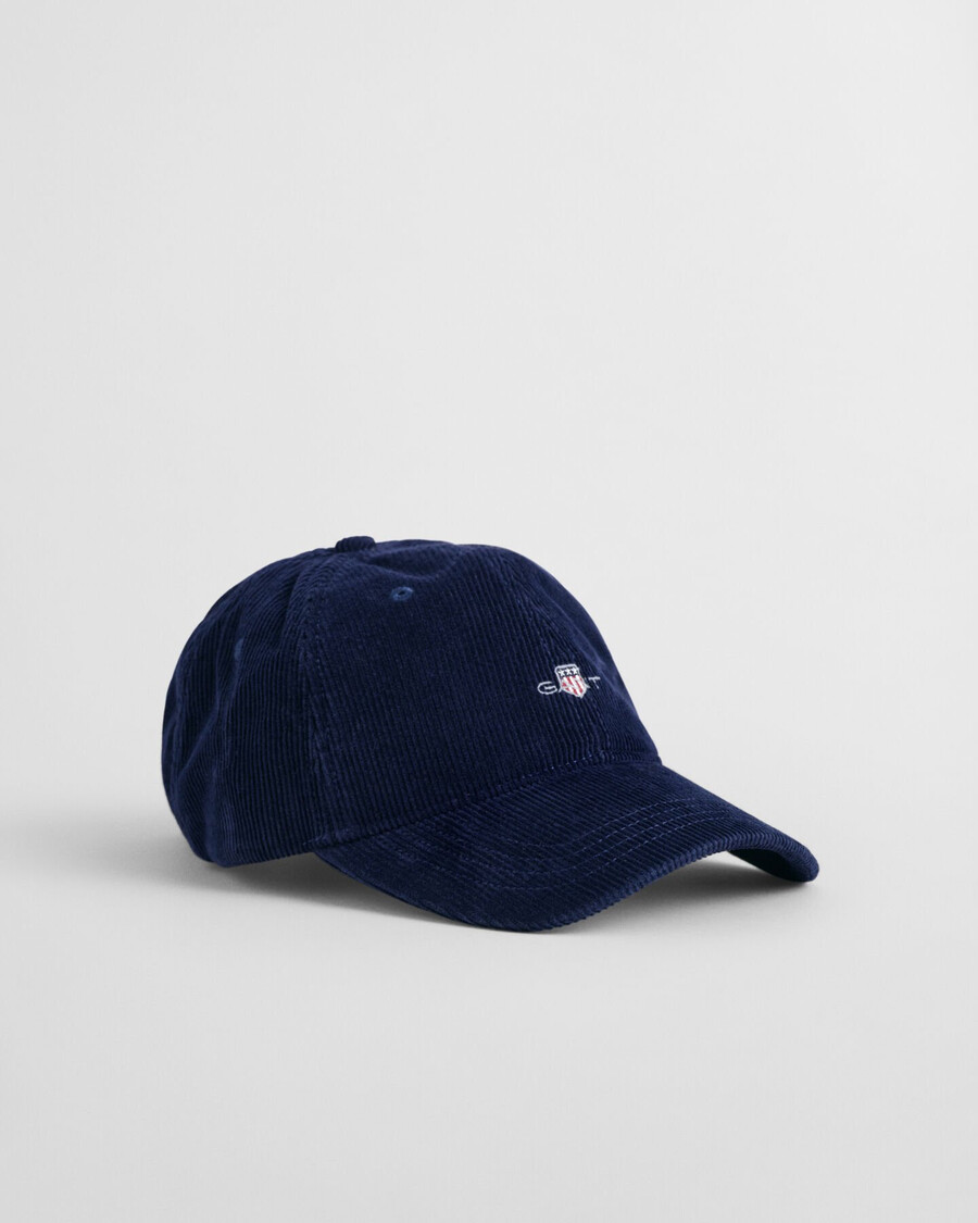 gorra de pana shield - marina