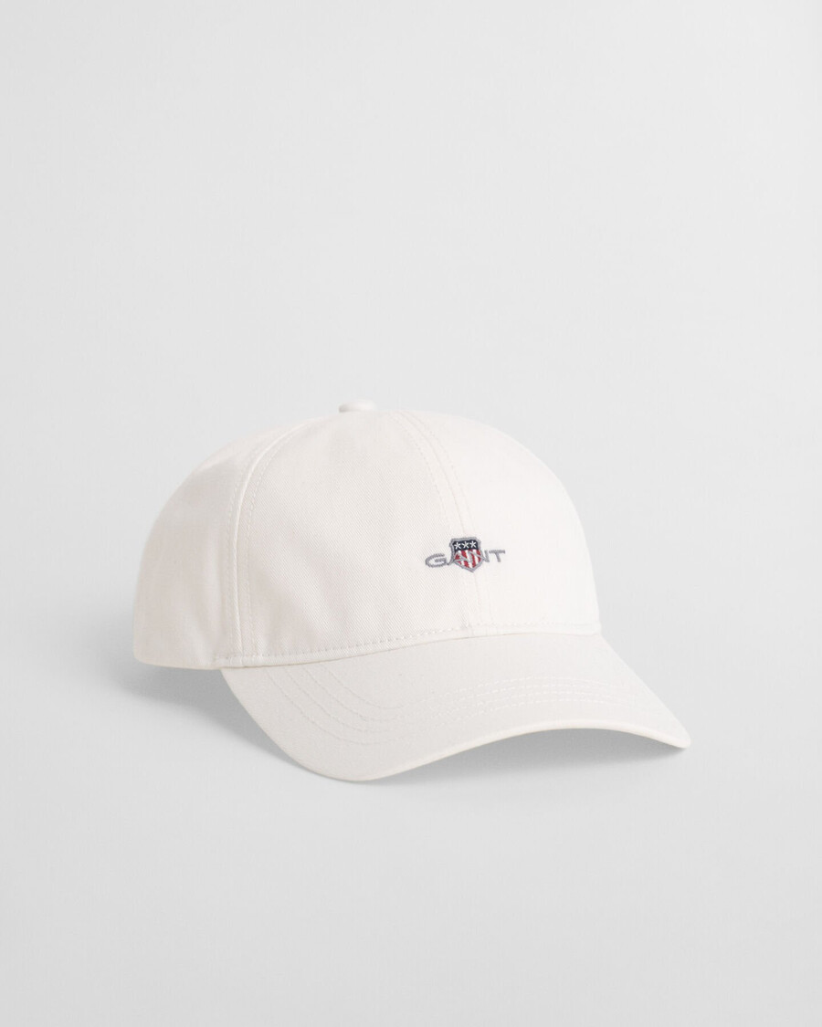 gorra de sarga de algodón shield - cáscara de huevo