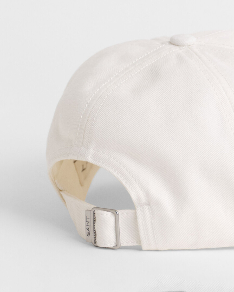 gorra de sarga de algodón shield - cáscara de huevo