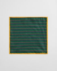 pañuelo de bolsillo a rayas - verde bosque