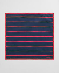 pañuelo de bolsillo a rayas - rojo rubí