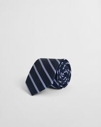 corbata de rayas - marina