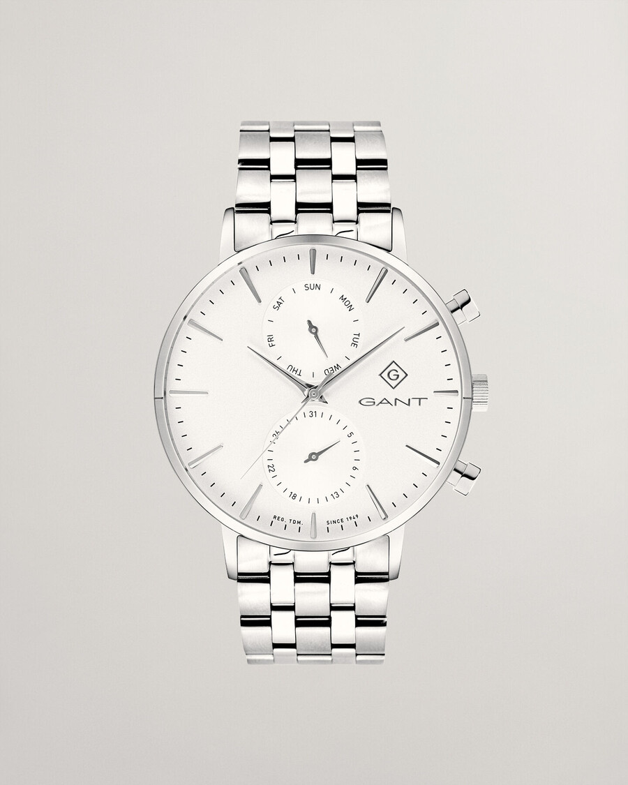 reloj de pulsera park hill daydate ii - blanco