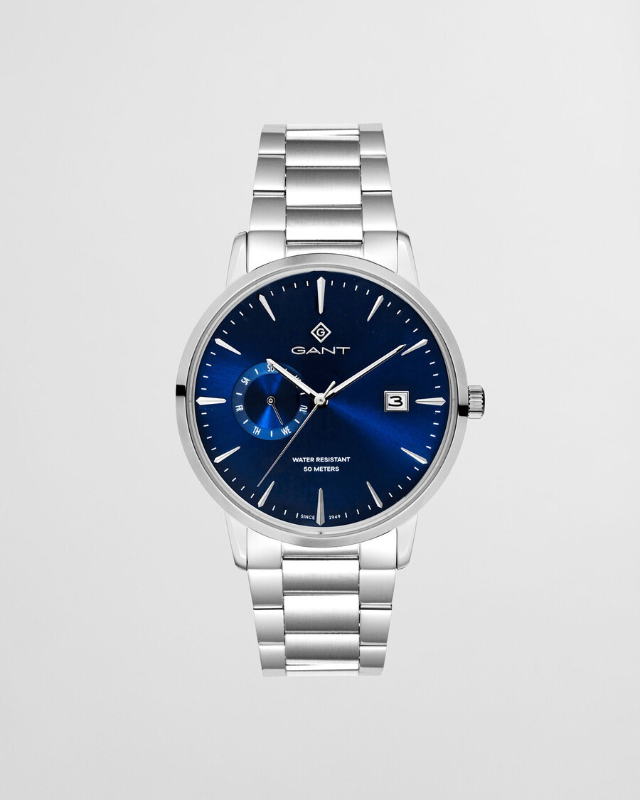 reloj east hill - azul clásico
