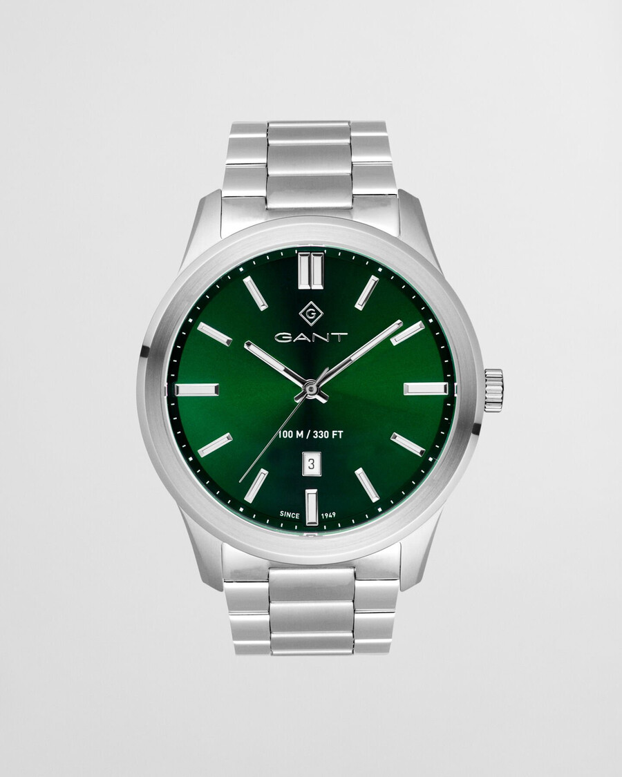 reloj bridgeton - verde tartán