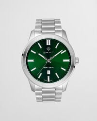 reloj bridgeton - verde tartán