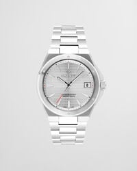 reloj marshfield - plata