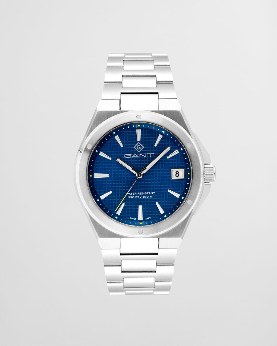 reloj marshfield - azul clásico