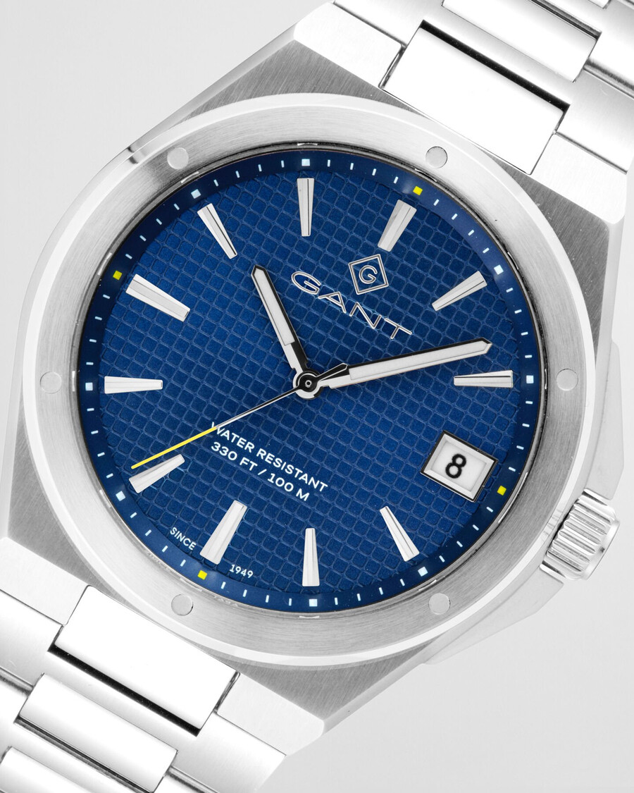 reloj marshfield - azul clásico