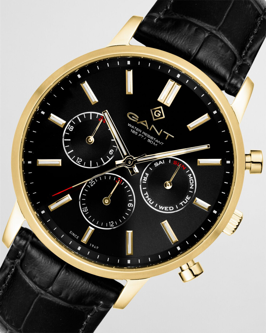 reloj east hill daydate - negro