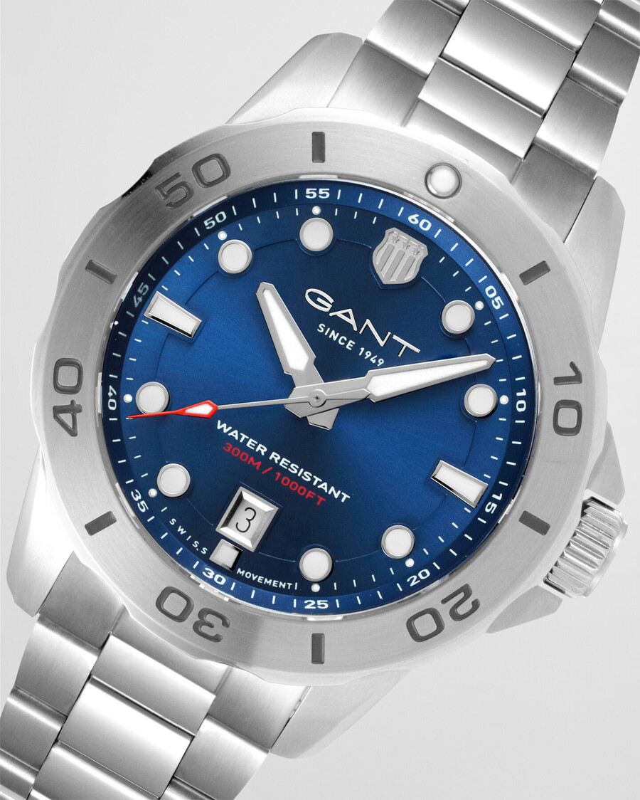 reloj gp301 - azul clásico