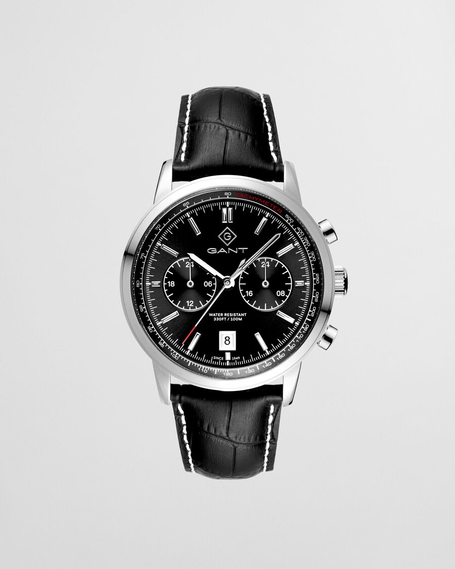 reloj bergamo - gris piedra