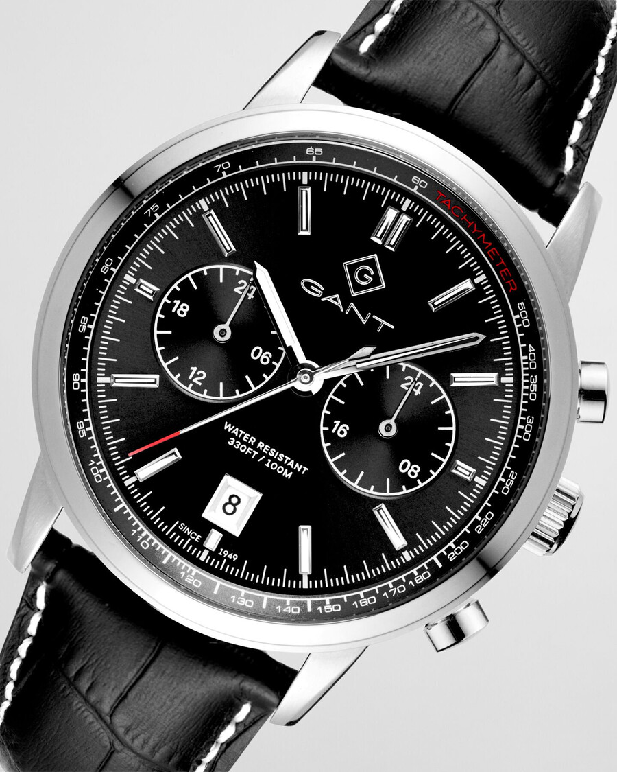 reloj bergamo - gris piedra