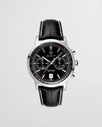 reloj bergamo - gris piedra