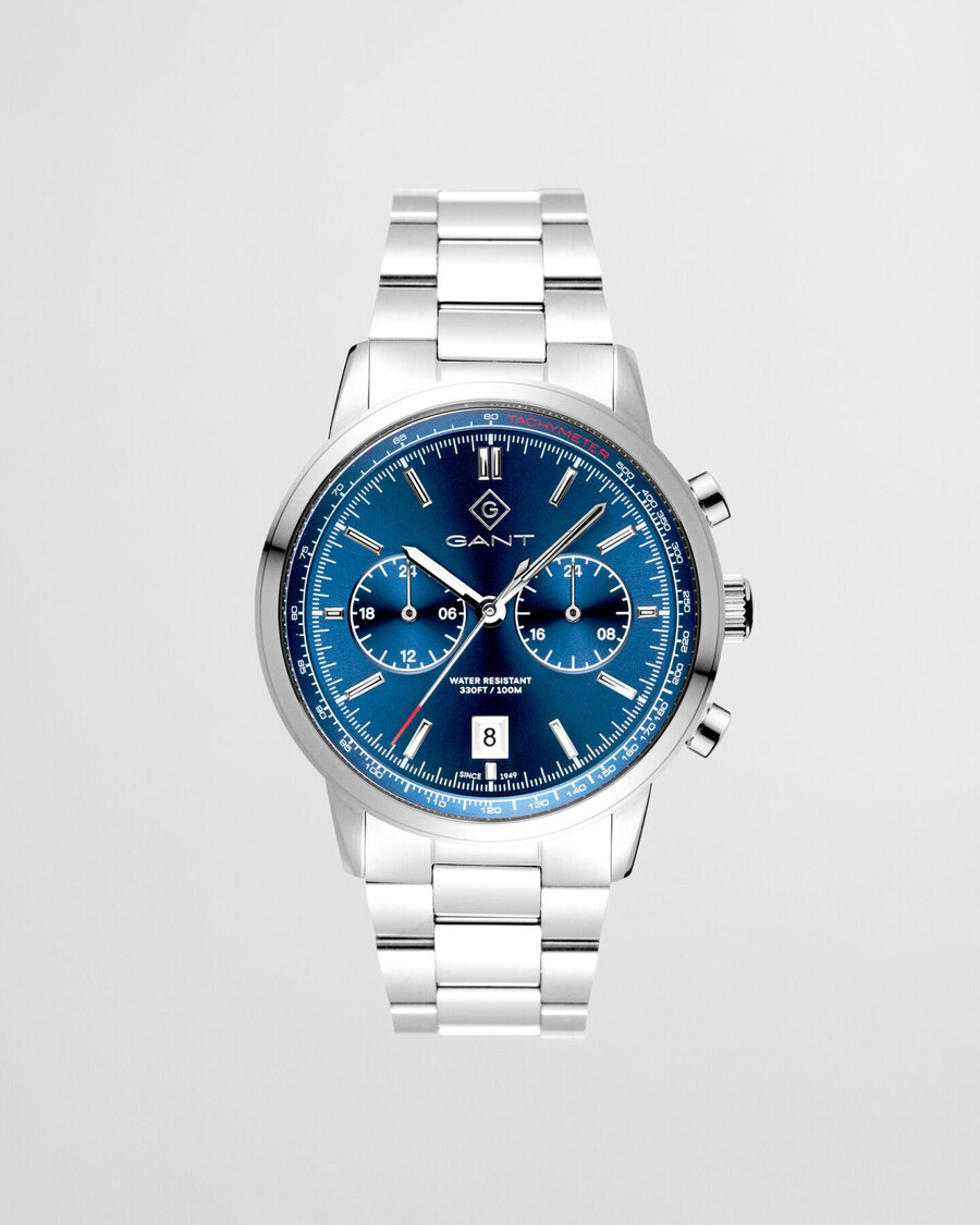 reloj bergamo - azul clásico