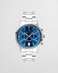 reloj bergamo - azul clásico