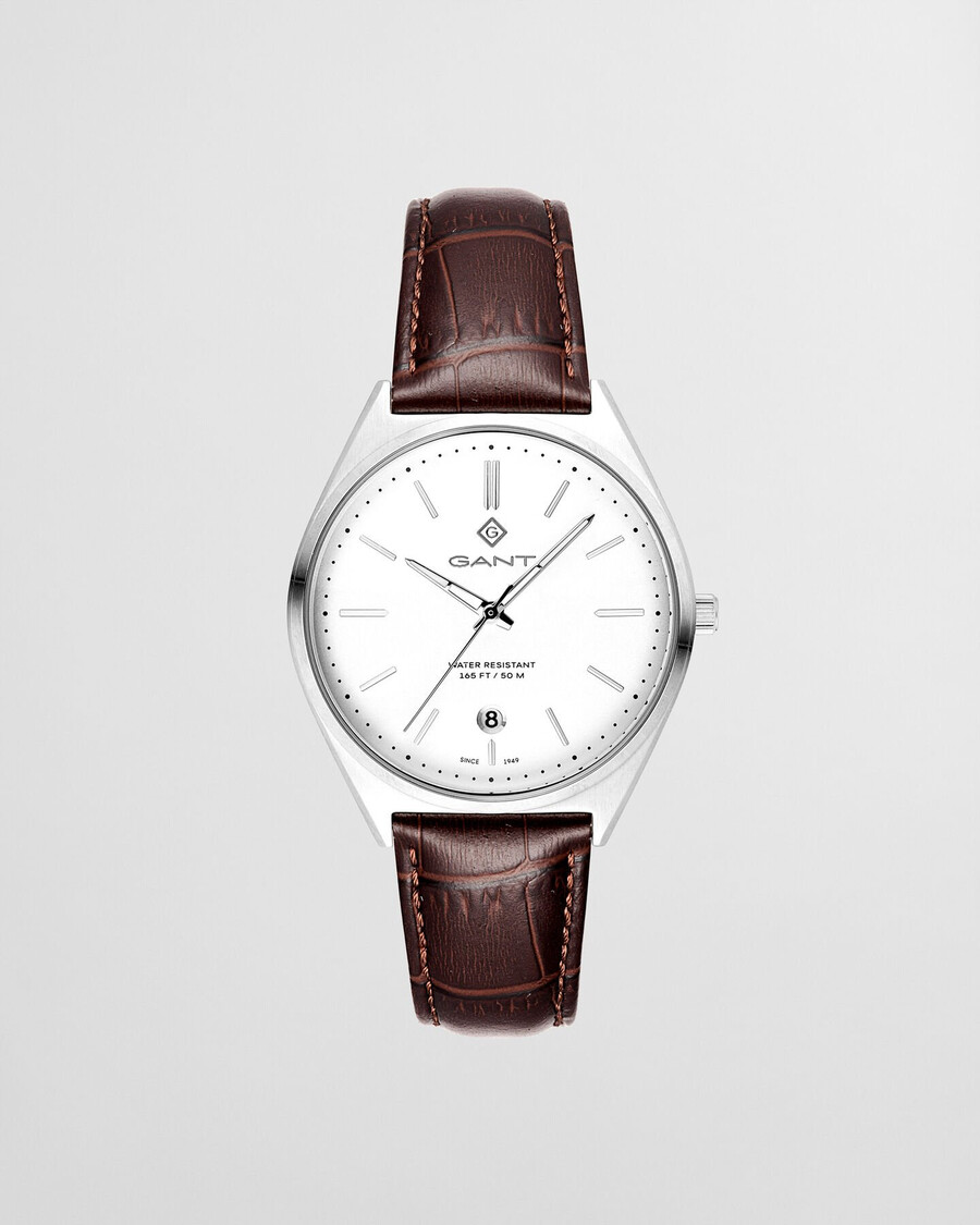 reloj abington - blanco