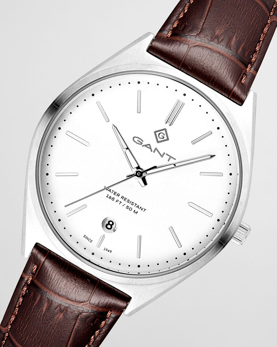 reloj abington - blanco