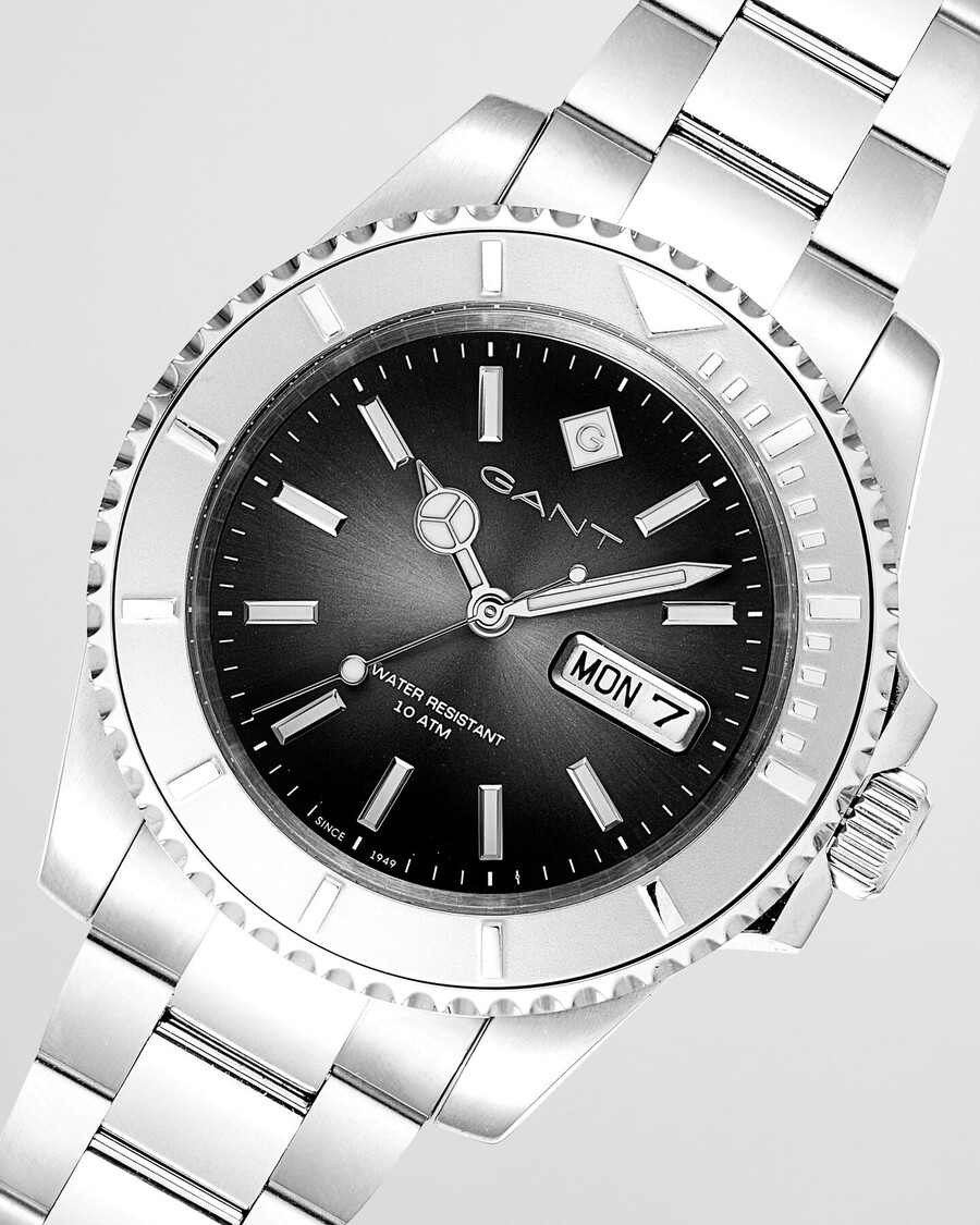 reloj watertown - negro