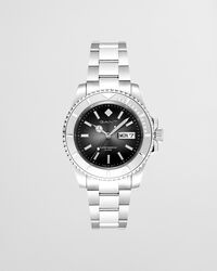 reloj watertown - negro