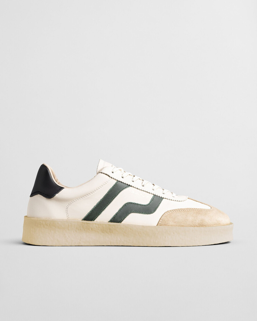 zapatillas de piel crepmo - cáscara de huevo