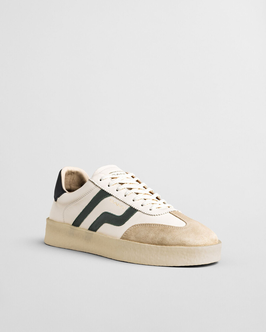 zapatillas de piel crepmo - cáscara de huevo