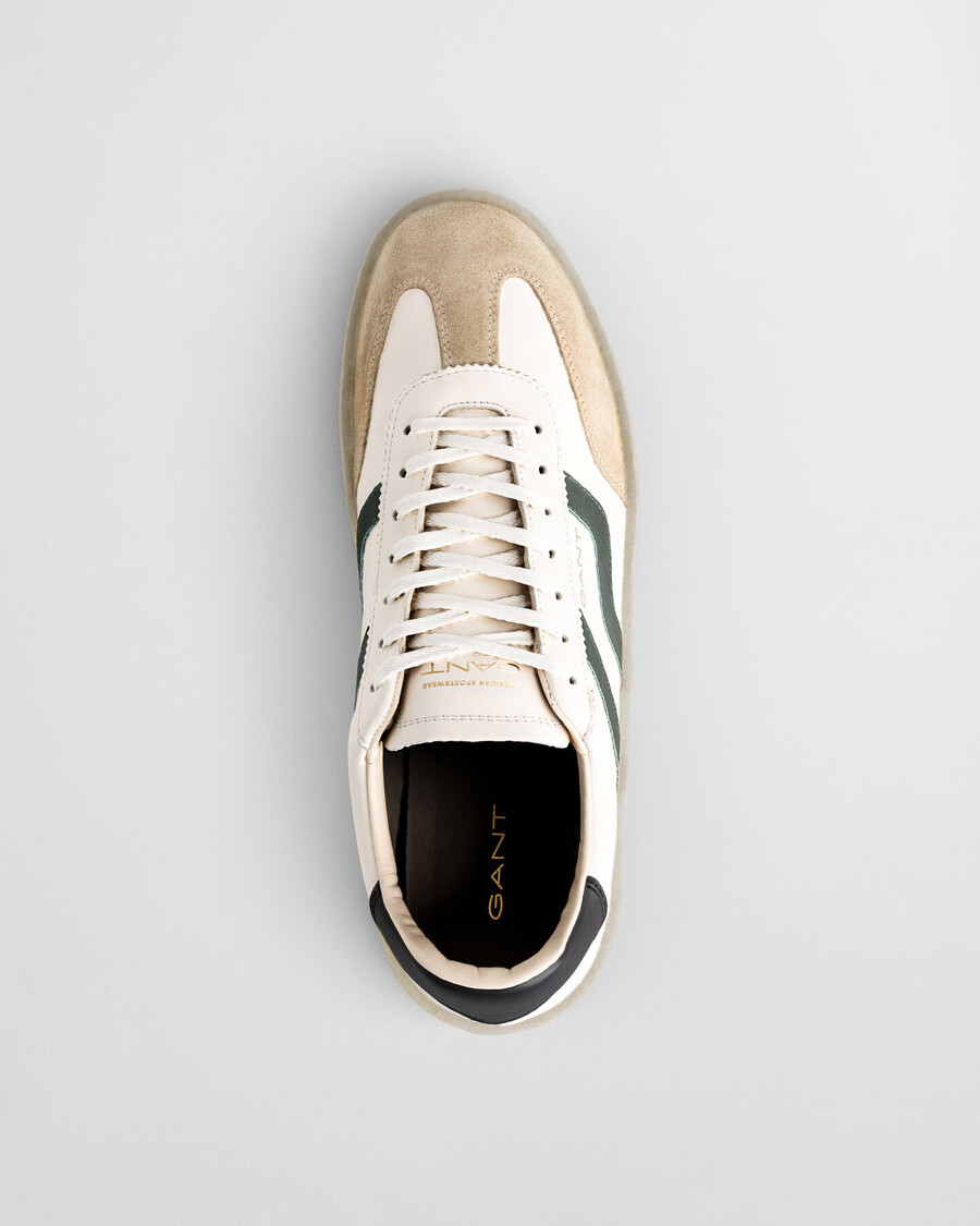 zapatillas de piel crepmo - cáscara de huevo