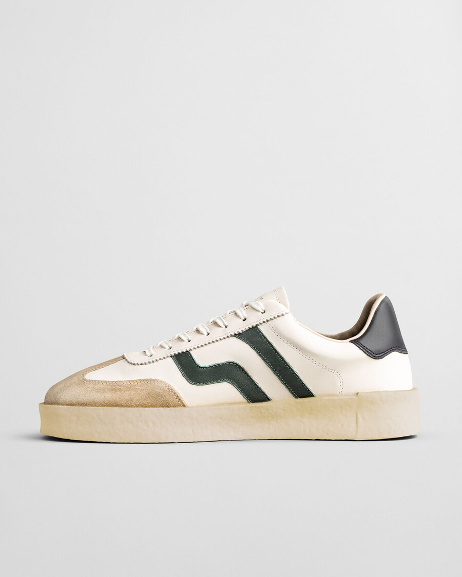 zapatillas de piel crepmo - cáscara de huevo
