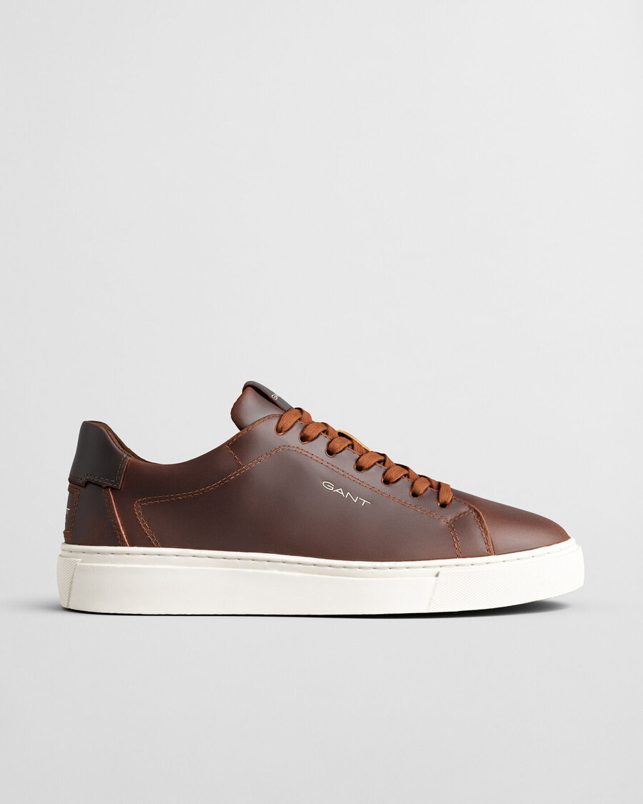 zapatillas de piel mcjulien - coñac