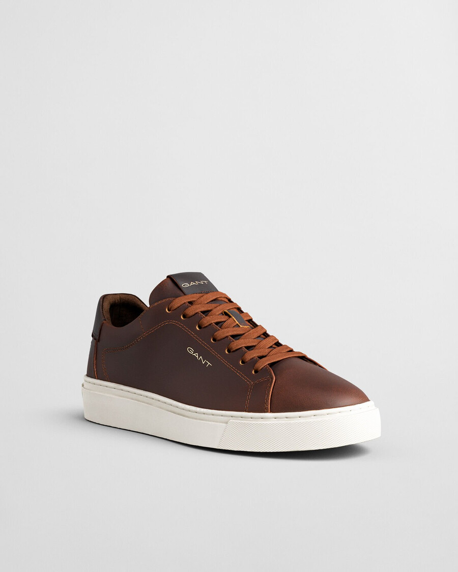 zapatillas de piel mcjulien - coñac