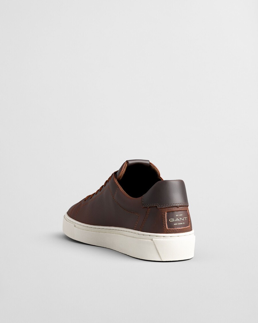 zapatillas de piel mcjulien - coñac
