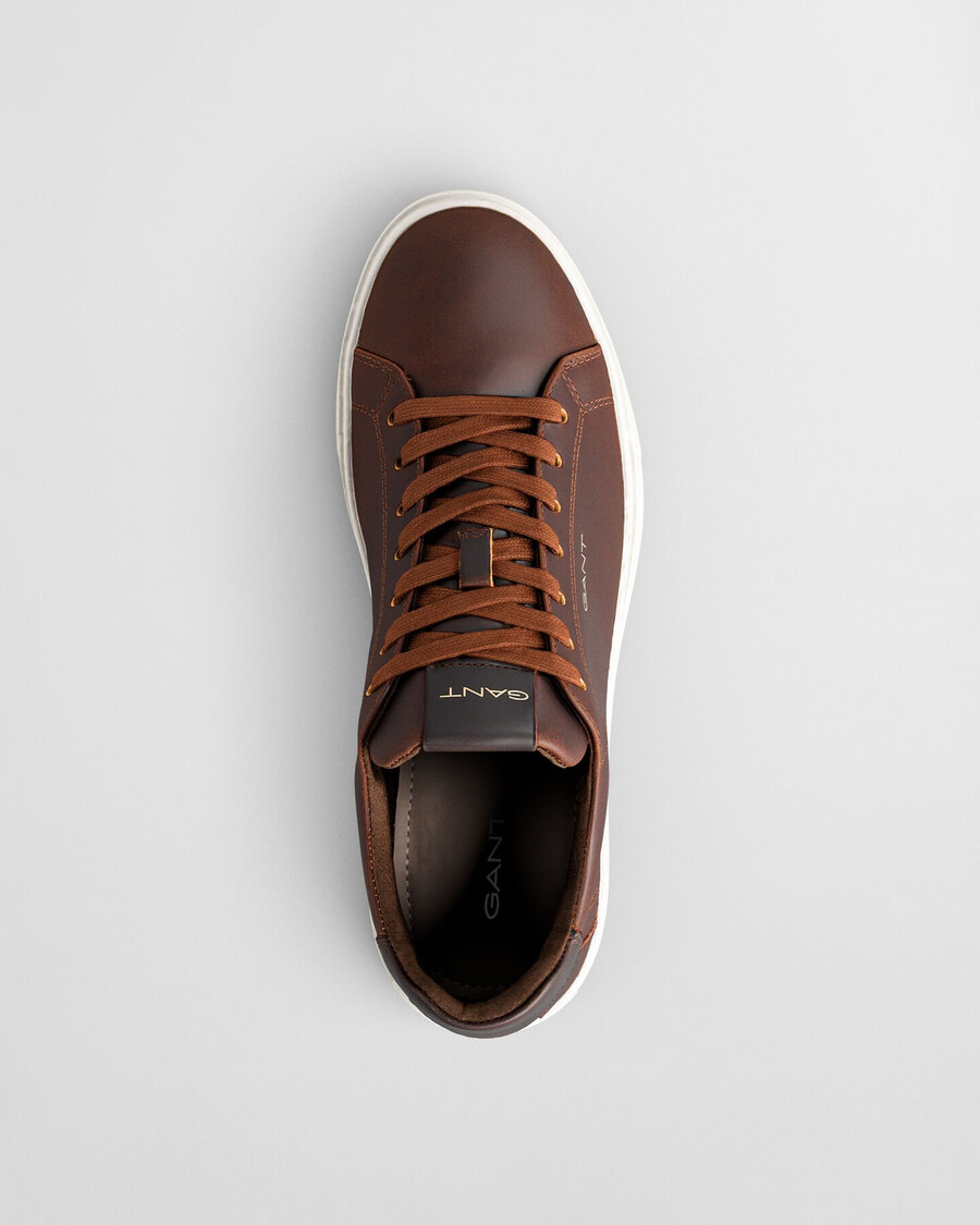 zapatillas de piel mcjulien - coñac