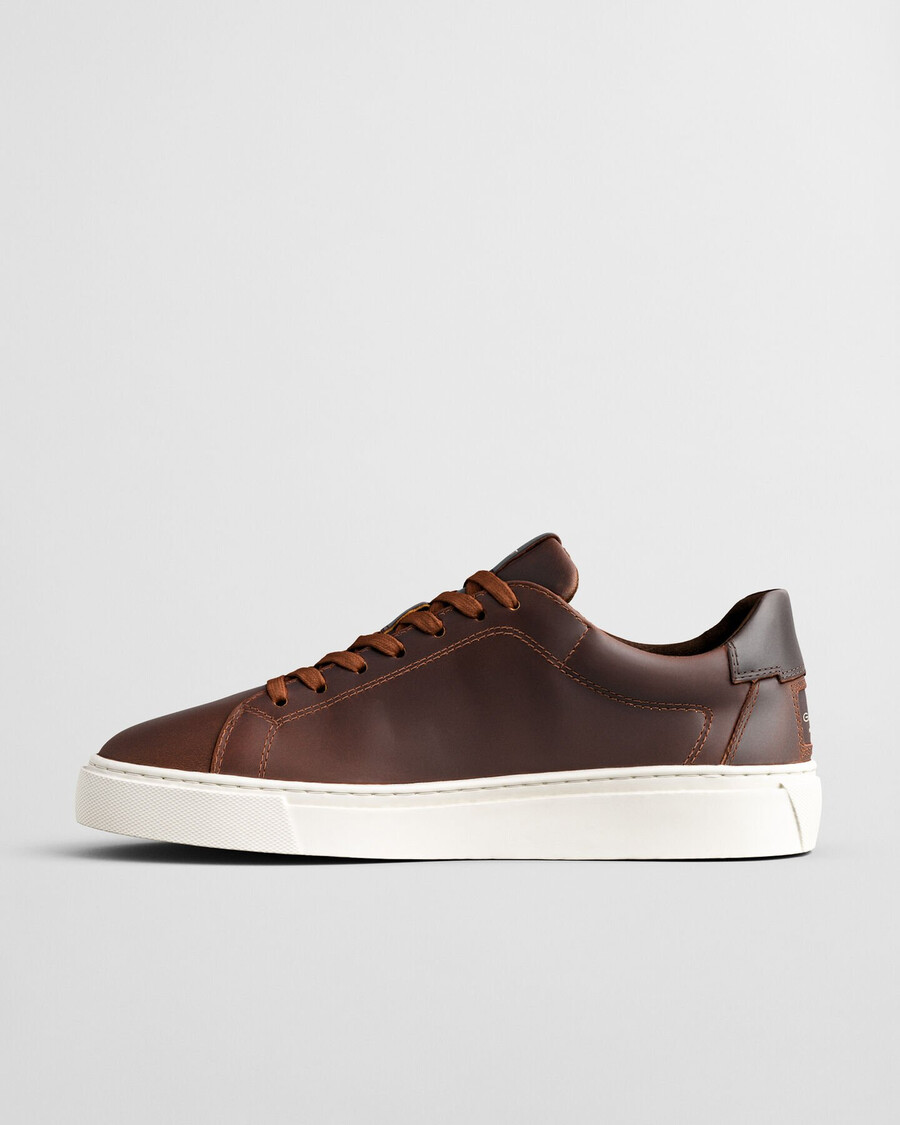 zapatillas de piel mcjulien - coñac