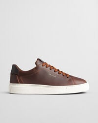 zapatillas de piel mcjulien - coñac