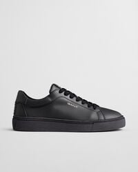 zapatillas de cuero mcjulien - negro