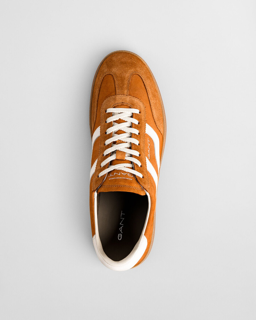zapatillas de ante cuzmo - marrón Óxido
