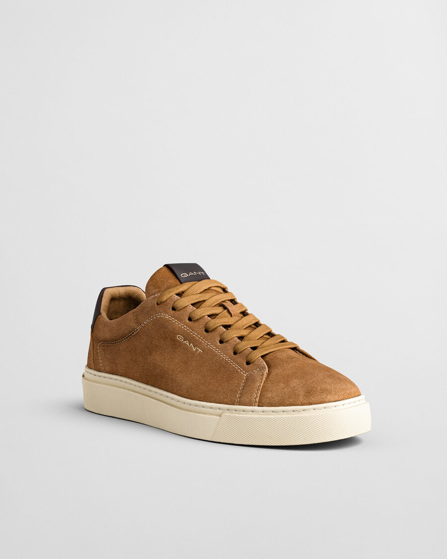 zapatillas de ante mcjulien - nogal tostado