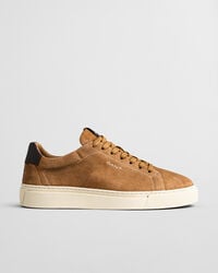 zapatillas de ante mcjulien - nogal tostado