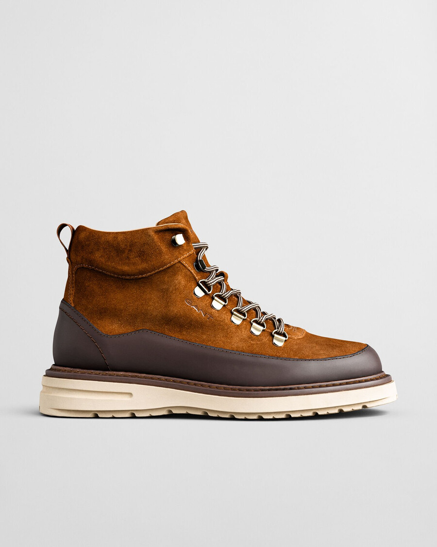 botas de ante hillprep mid - coñac