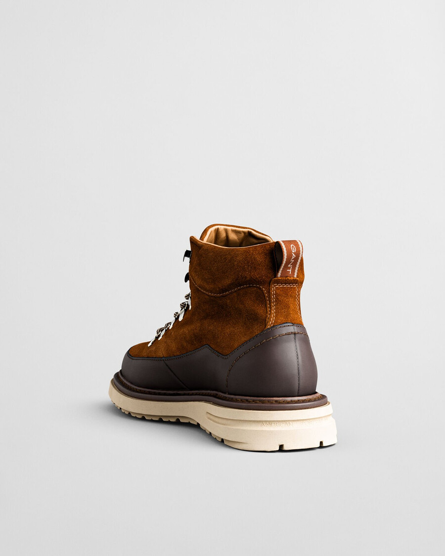 botas de ante hillprep mid - coñac