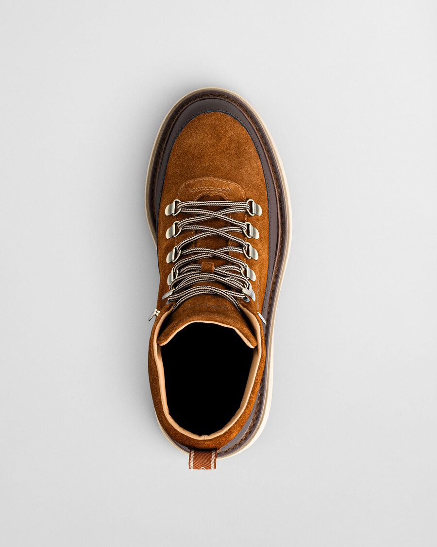 botas de ante hillprep mid - coñac