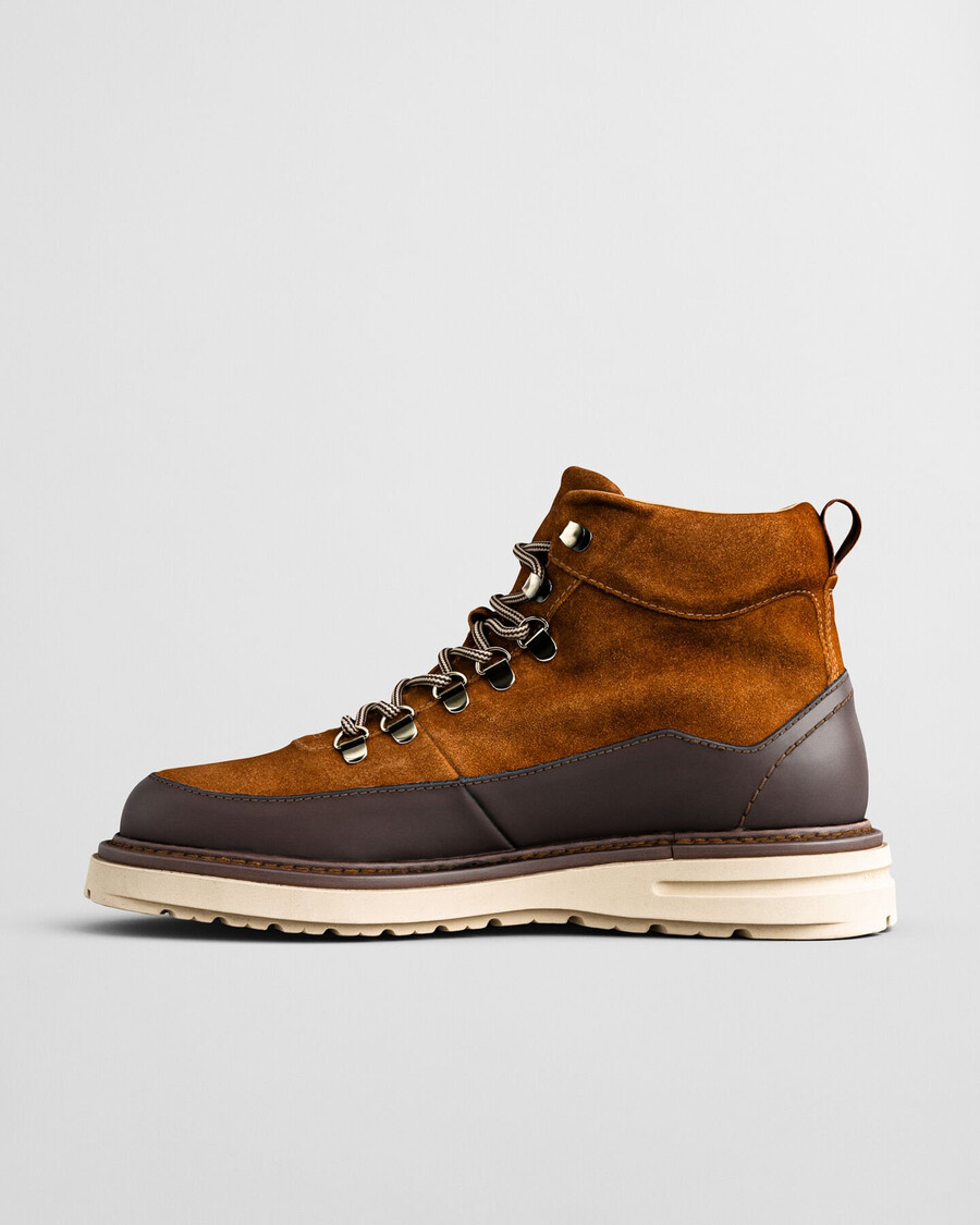 botas de ante hillprep mid - coñac