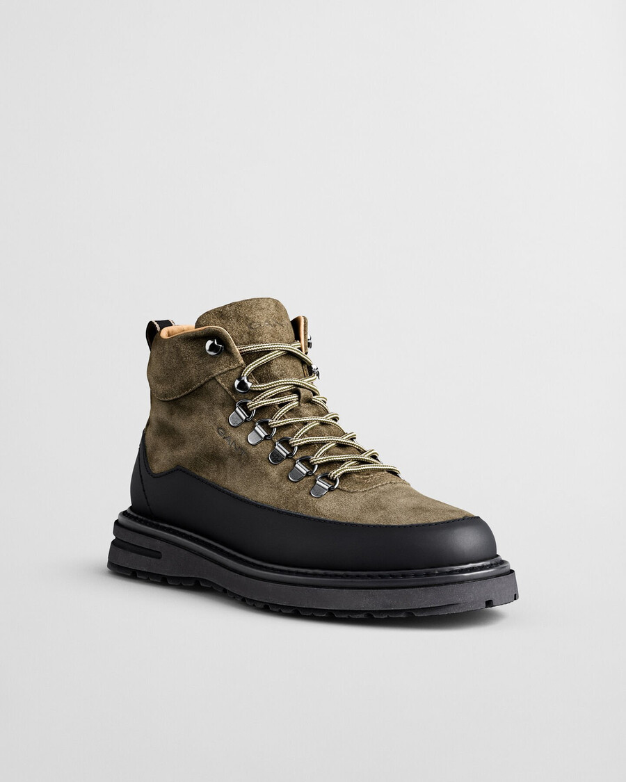botas de ante hillprep mid - verde campestre