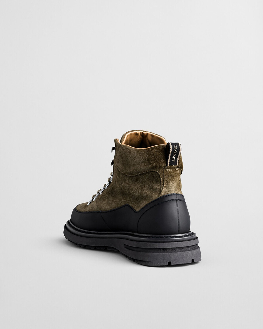 botas de ante hillprep mid - verde campestre