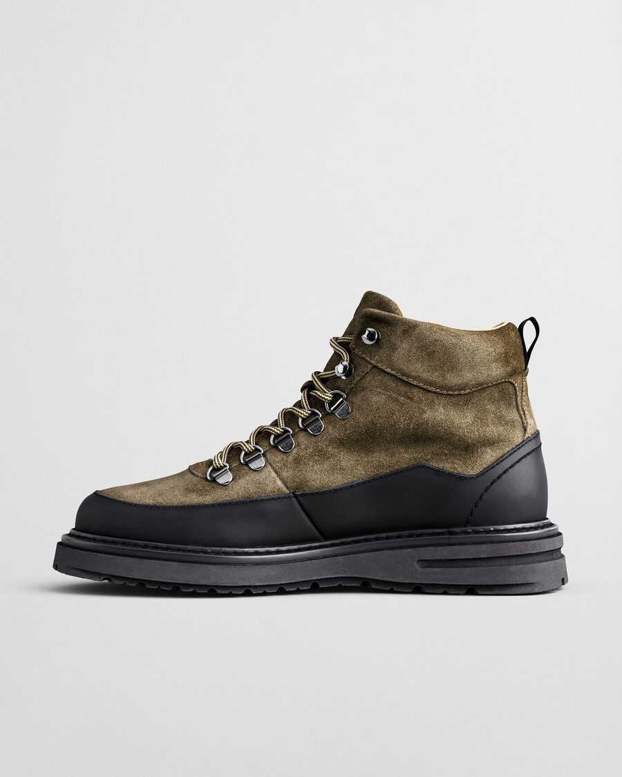 botas de ante hillprep mid - verde campestre