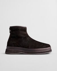 botas de ante blistown - marrón oscuro