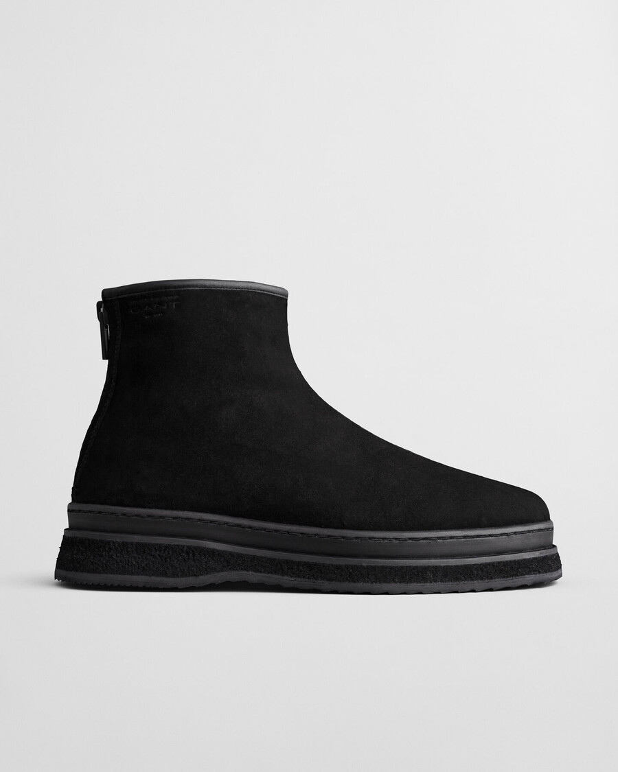 botas de ante blistown - negras