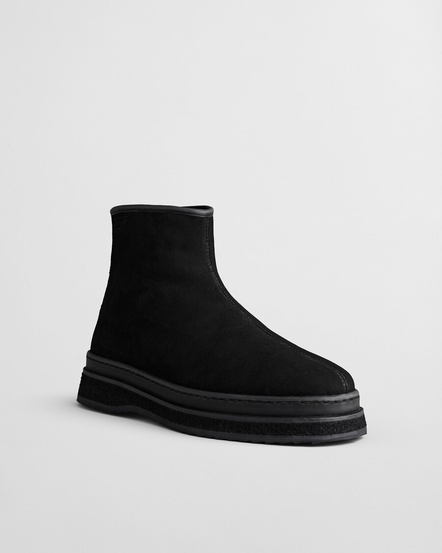 botas de ante blistown - negras