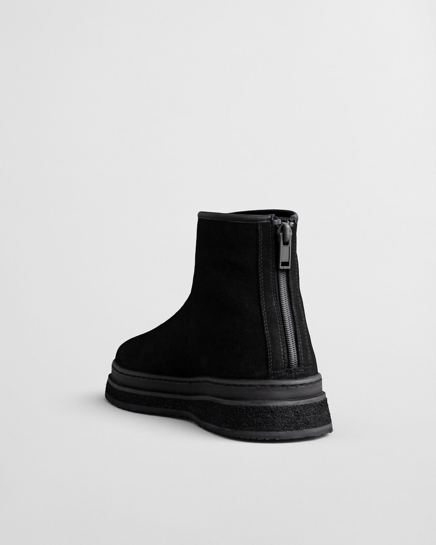 botas de ante blistown - negras
