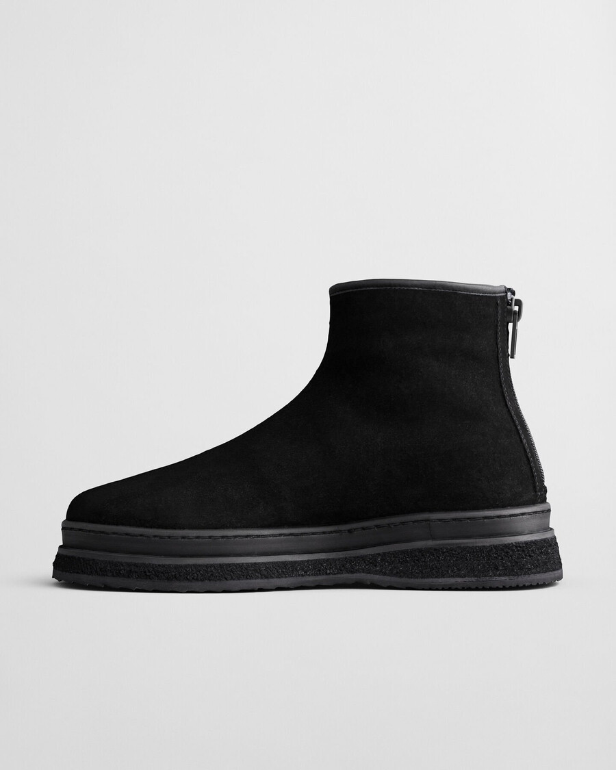 botas de ante blistown - negras